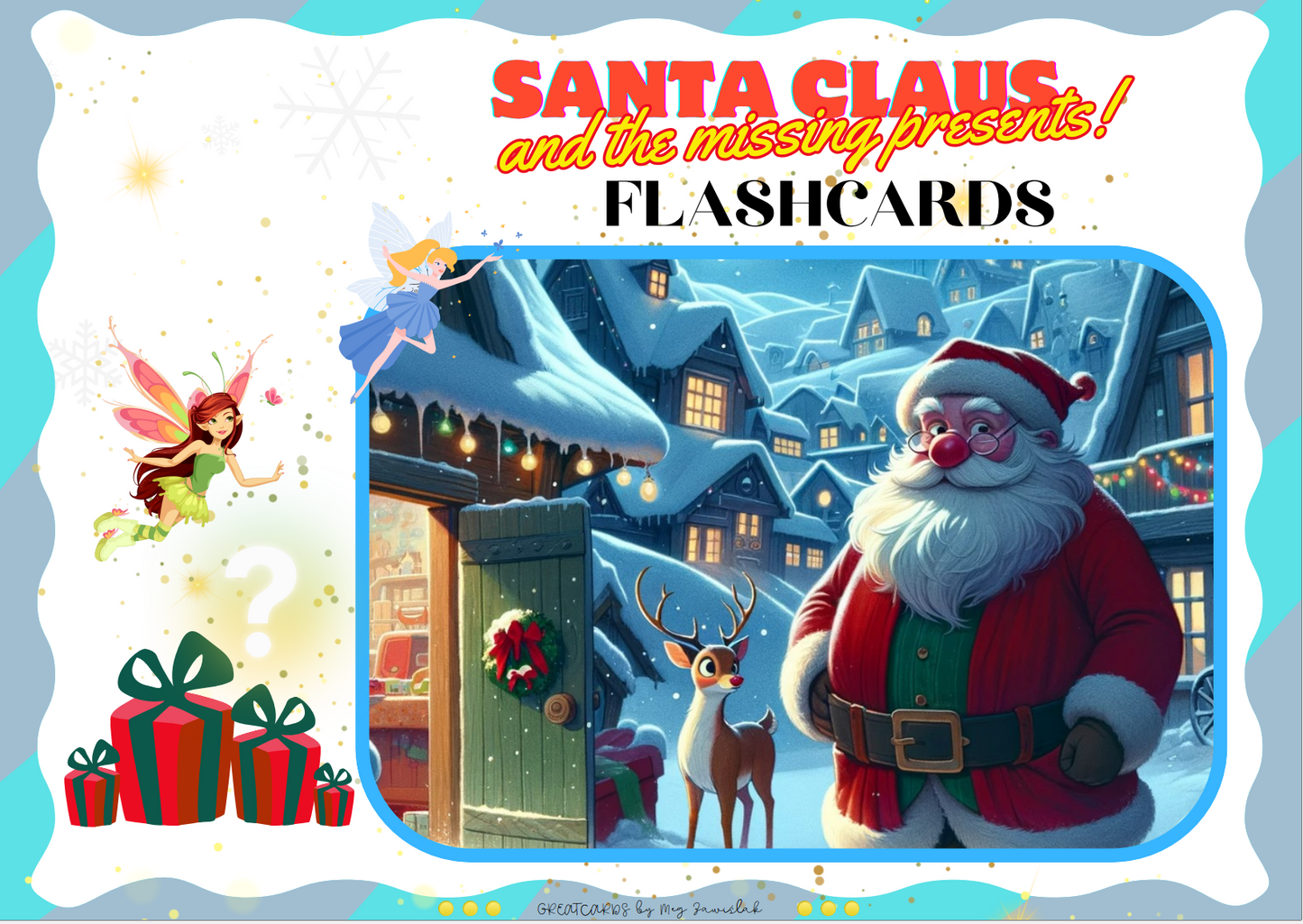 Santa Claus and the missing presents (with an animated video)
