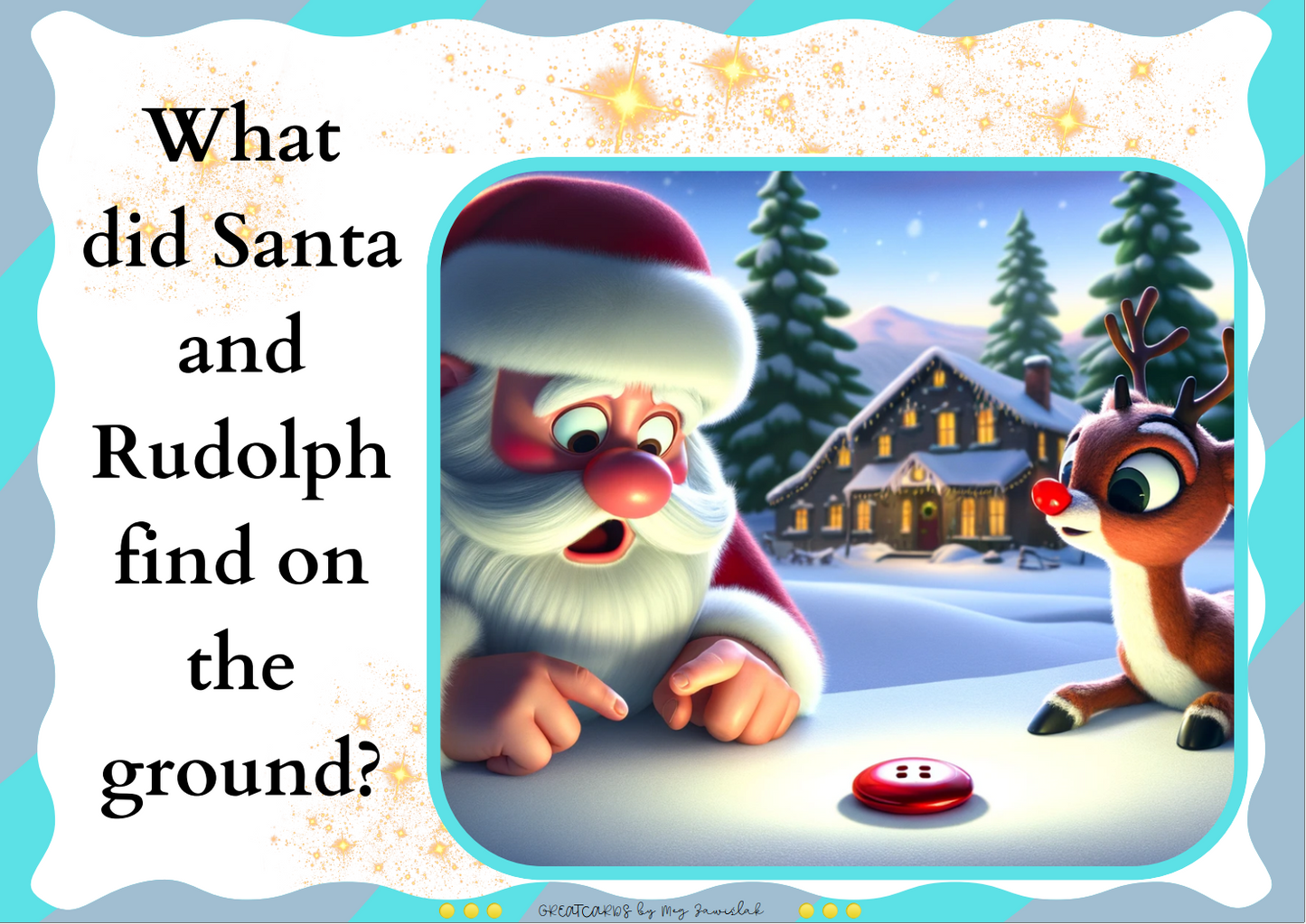 Santa Claus and the missing presents (with an animated video)