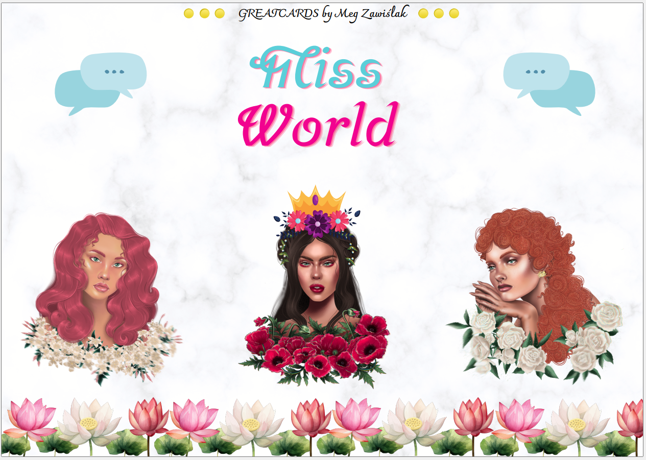 Greatcards - Miss World Conversation Lesson