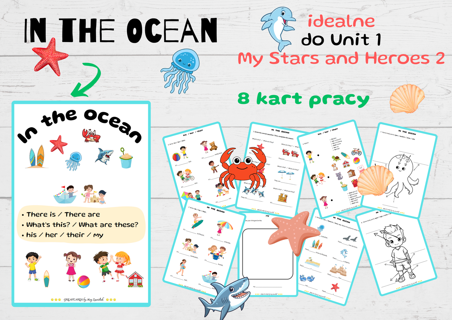 In the Ocean - Greatcards