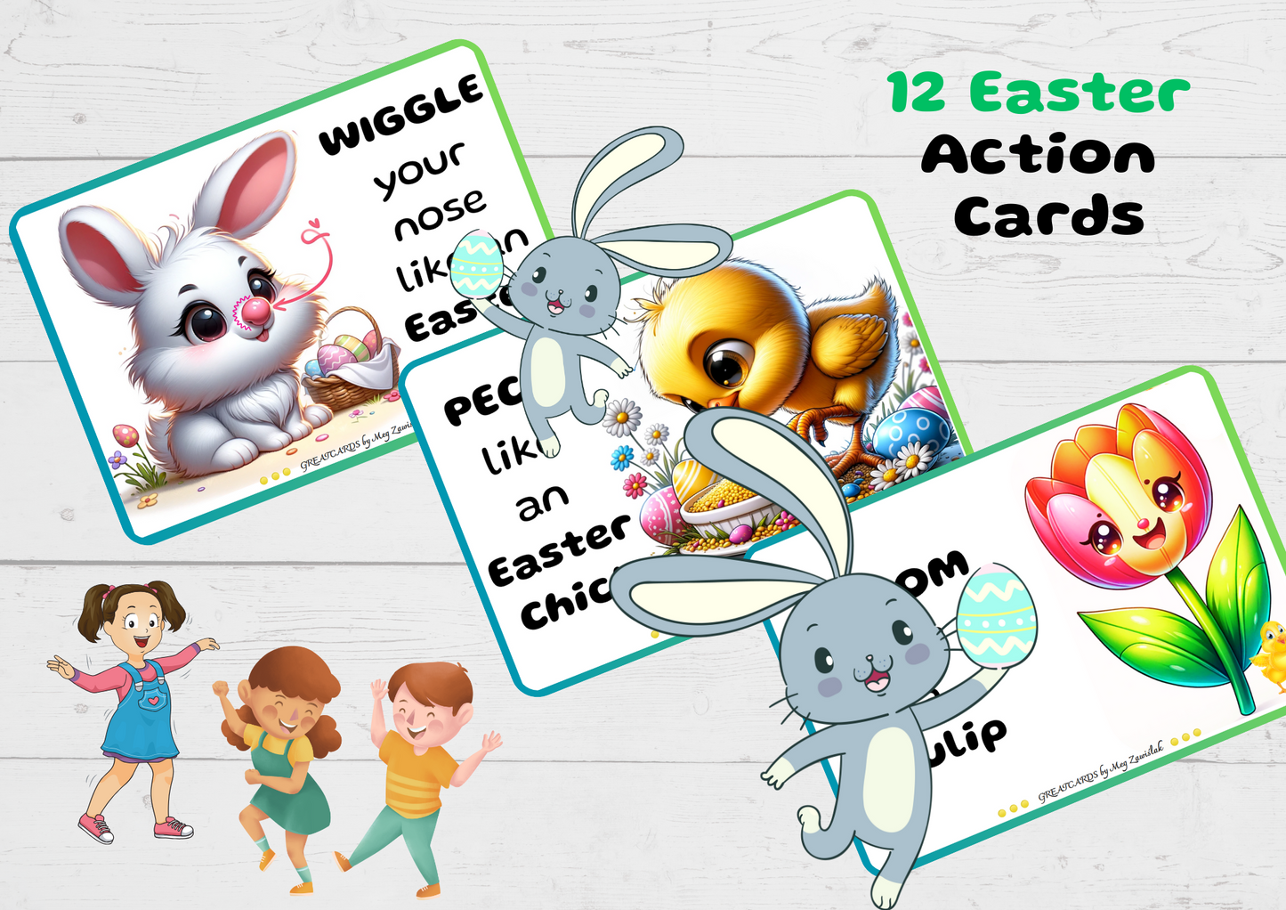 Greatcards - Easter Action Cards