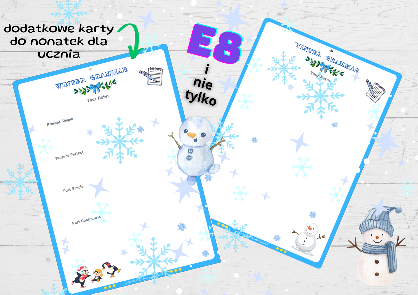 Winter Grammar (A2+/B1)