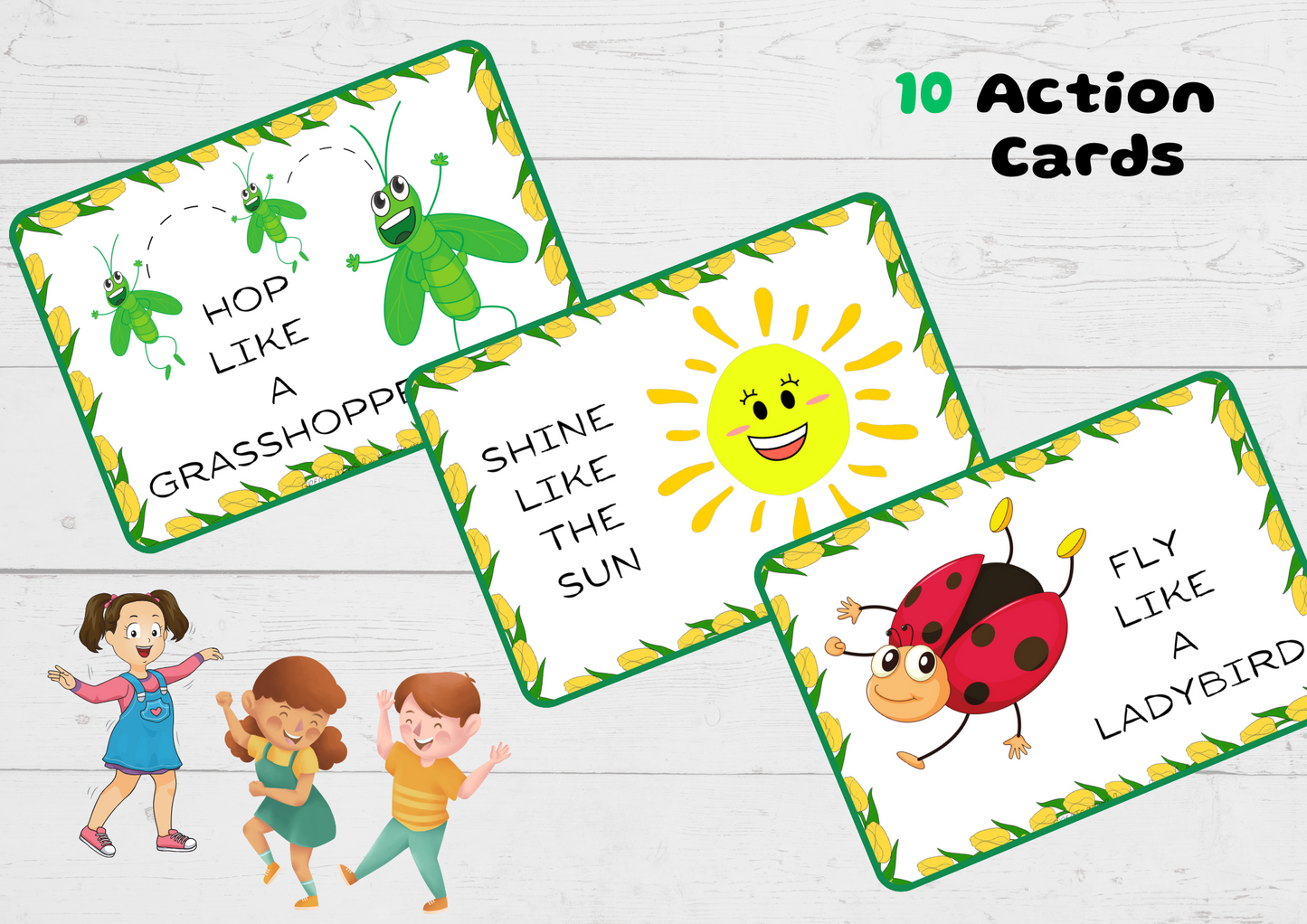 Greatcards - Spring Time with Spring Action Cards