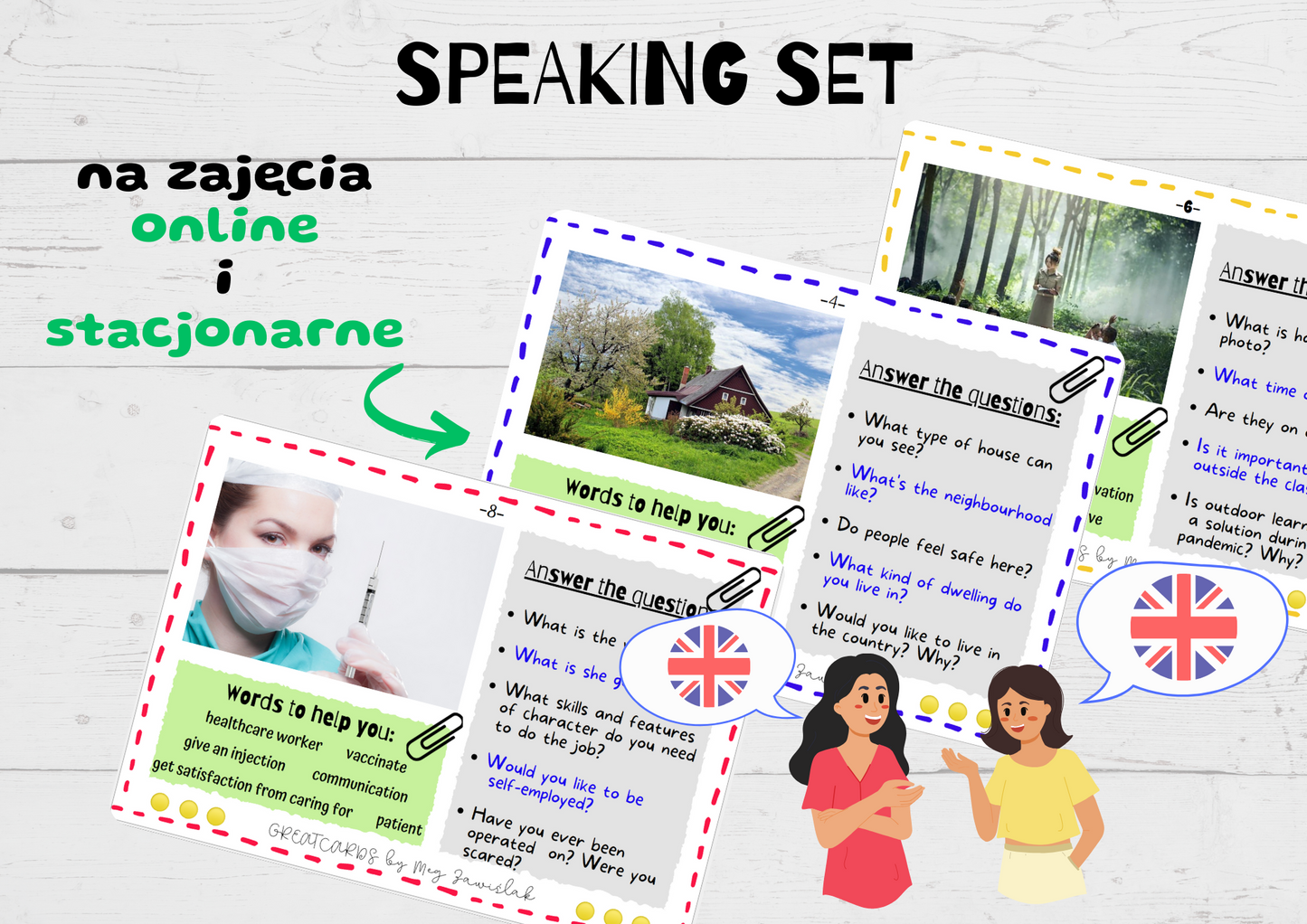 Greatcards - Speaking Set