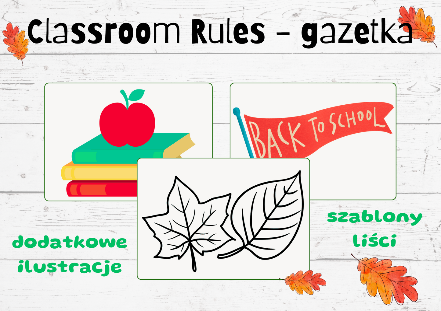 Classroom Rules - gazetka
