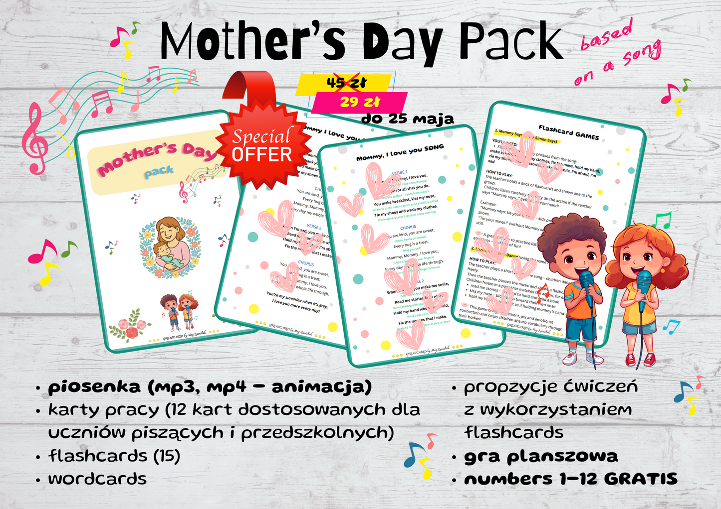Mother's Day Pack (with a song)