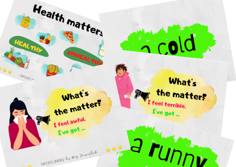 Greatcards - HEALTH (What's the matter?)