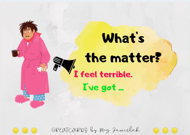 Greatcards - HEALTH (What's the matter?)