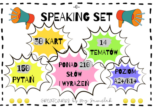 Greatcards - Speaking Set