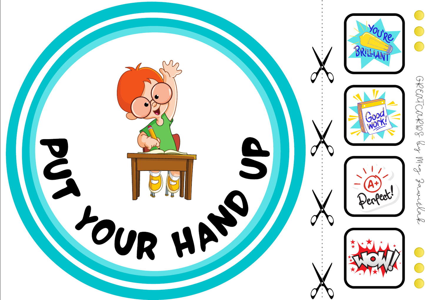 Greatcards - Classroom Language Cards