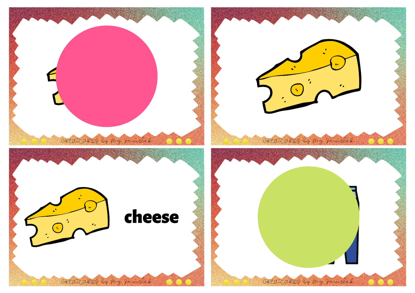Greatcards - Vocabulary Revision Puzzles + Board Games (kl. II, III)