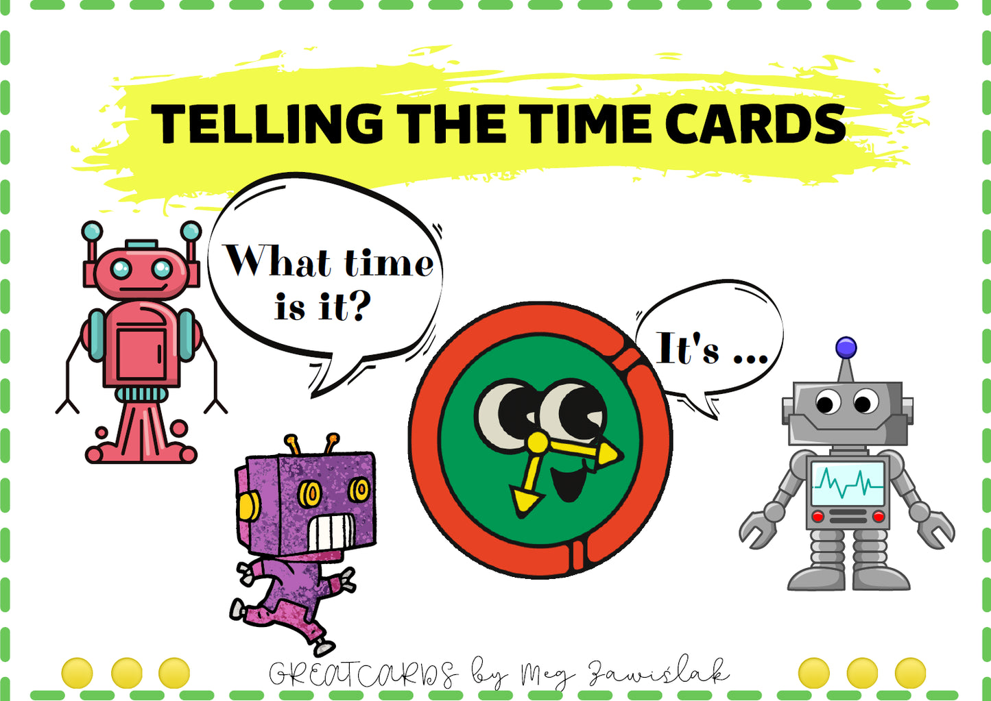 Greatcards - Telling the Time