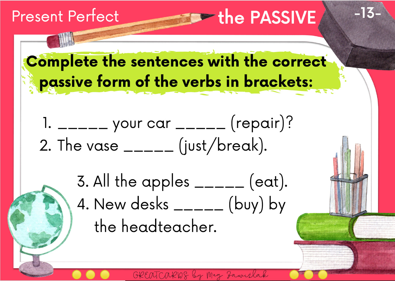 Greatcards - The Passive (A1+/B1)
