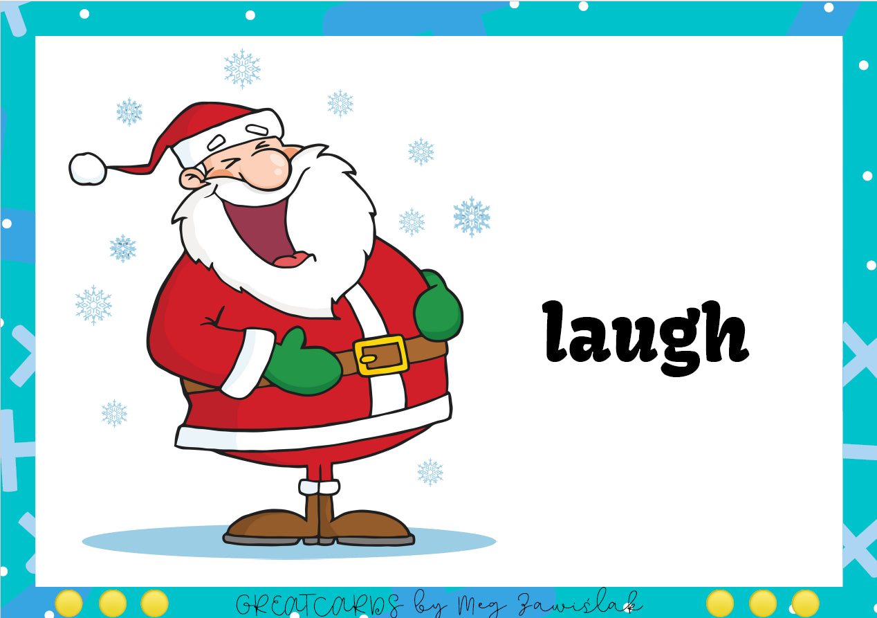 Greatcards - Santa and Rudolph