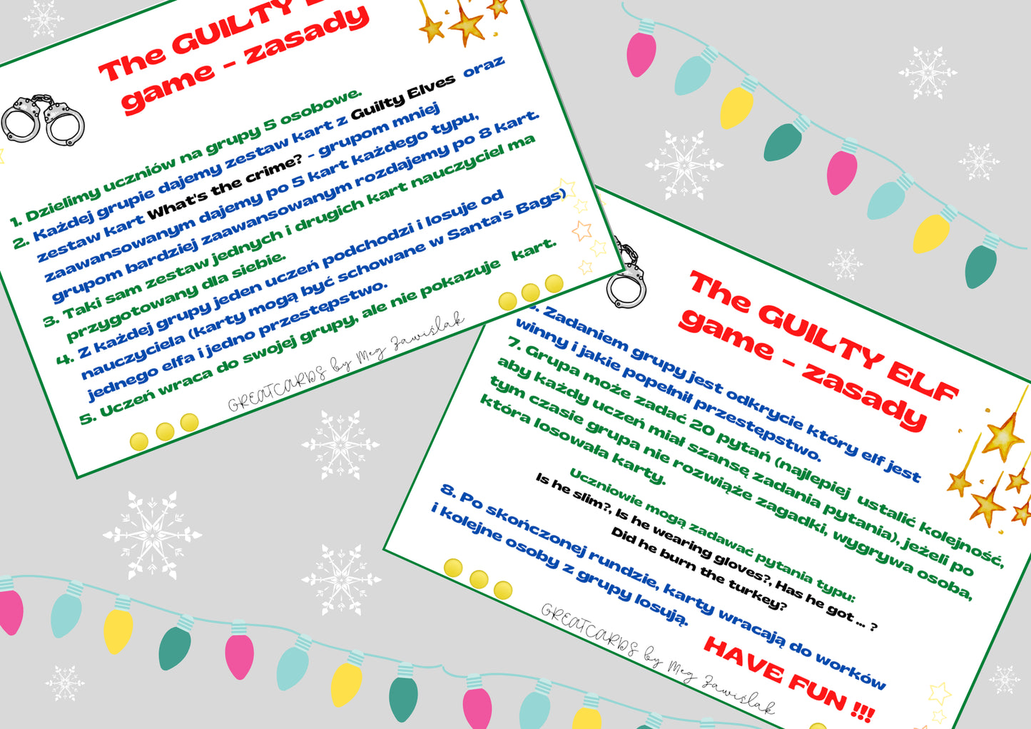 Greatcards - Christmas Speaking Set
