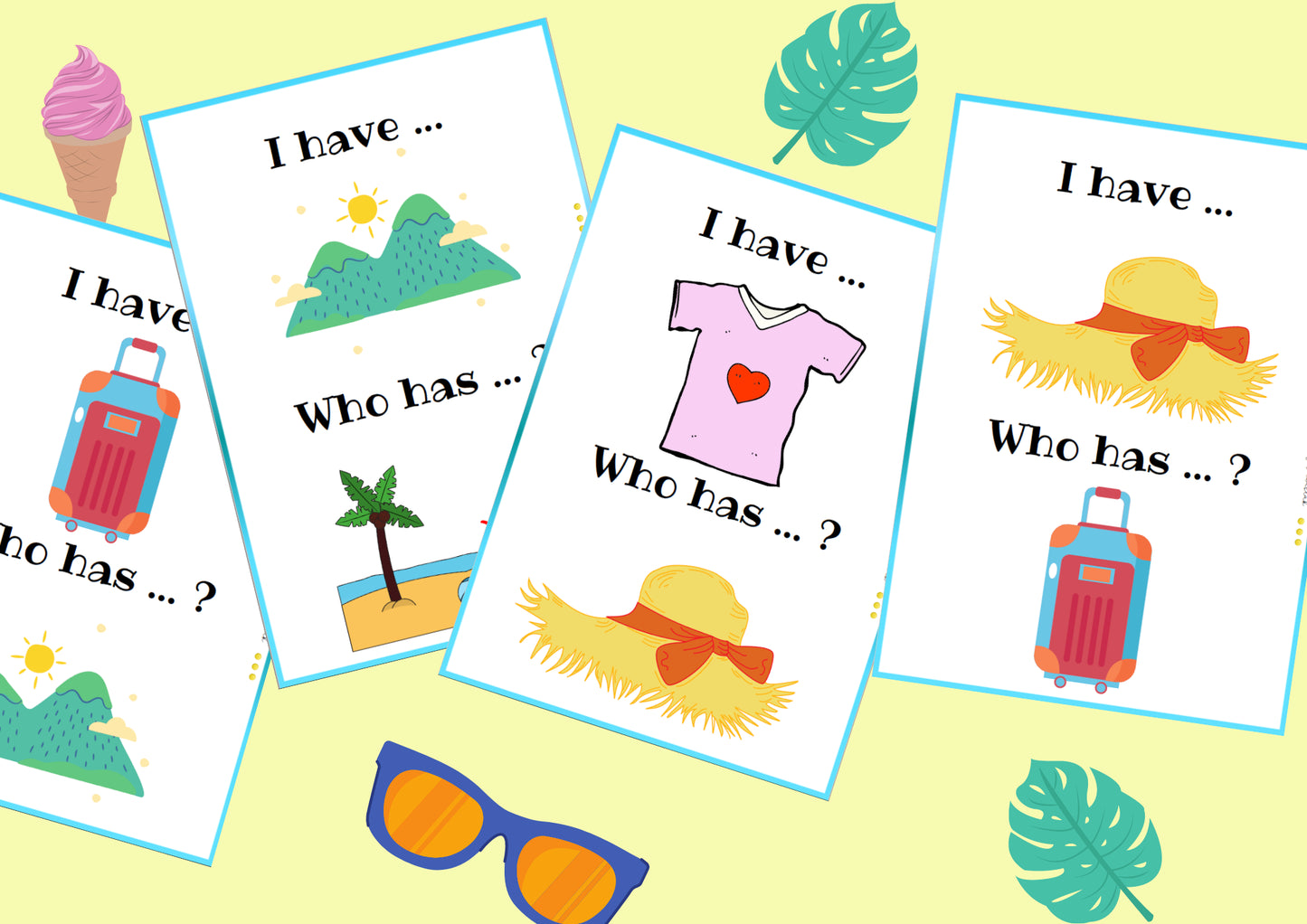 Greatcards - Summer Time with Summer Action Cards