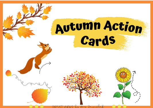 Greatcards - Autumn Action Cards