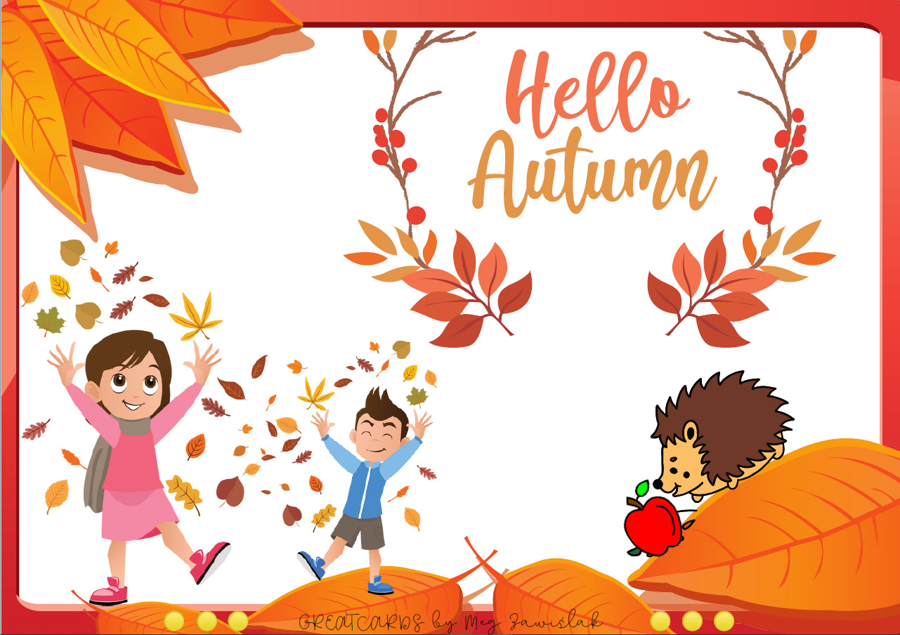 Greatcards - Hello Autumn