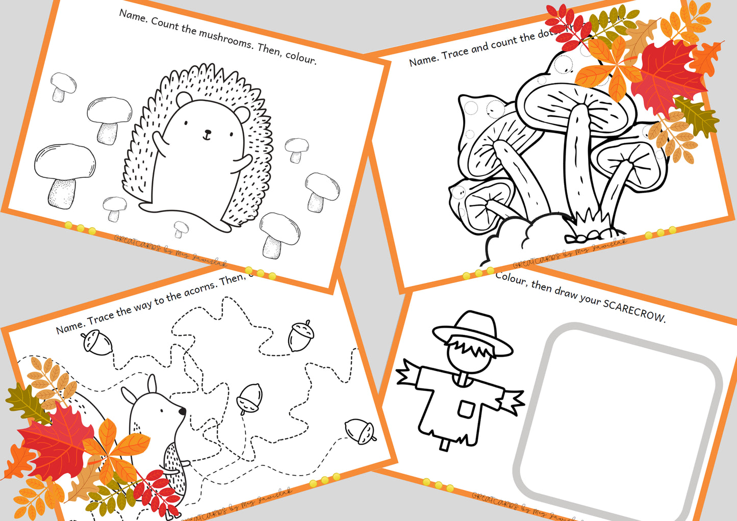 Greatcards - Hello Autumn