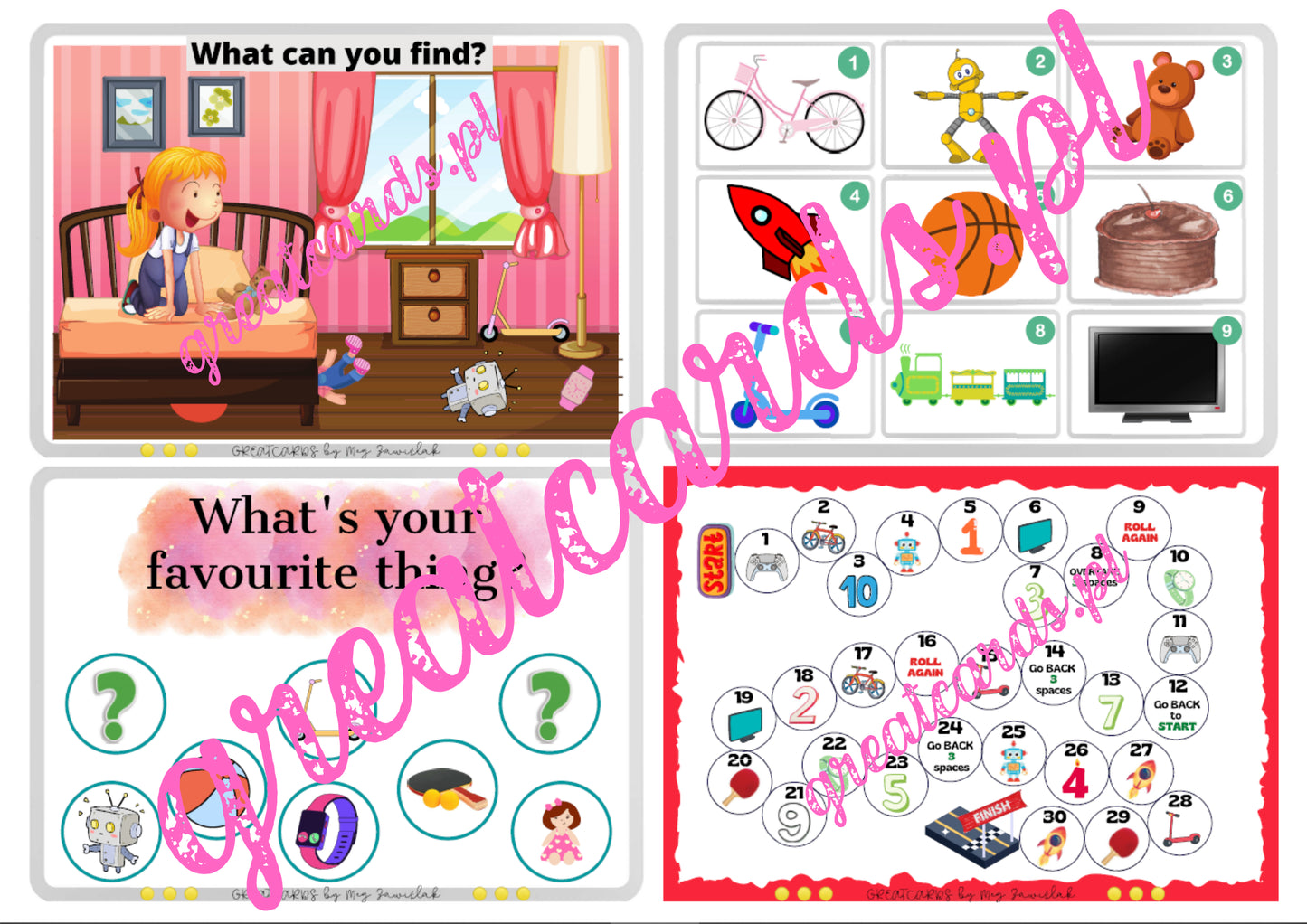 Greatcards - Favourite Things