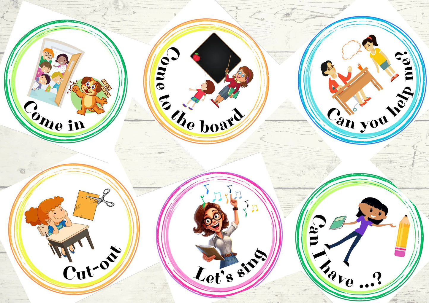 Greatcards - Classroom Language Cards - part II