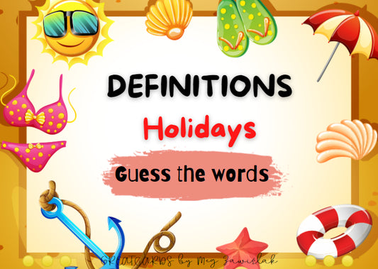 Greatcards - Holidays (DEFINITIONS)