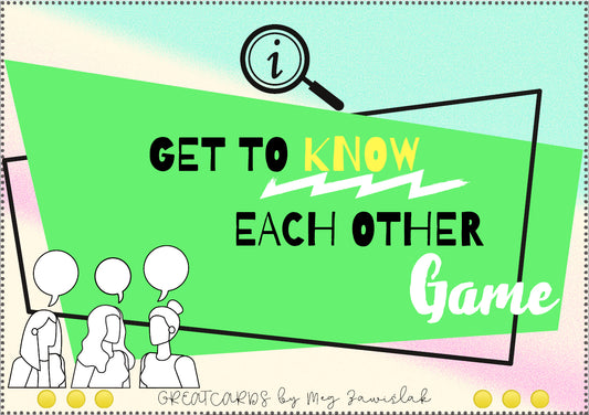 Greatcards - Get To Know Each Other Game