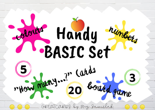 Greatcards - Handy Basic Set (przedszkole, kl. 1-3)