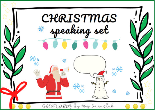 Greatcards - Christmas Speaking Set