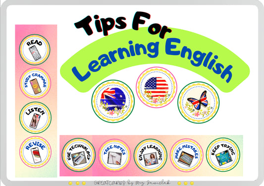 Greatcards - Tips For Learning English