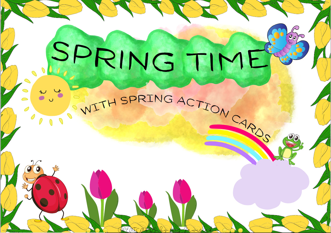 Greatcards - Spring Time with Spring Action Cards