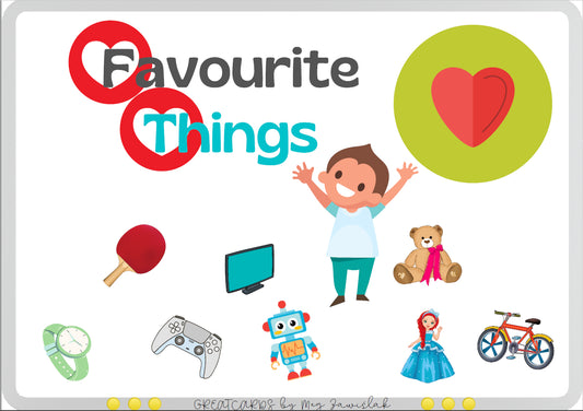 Greatcards - Favourite Things