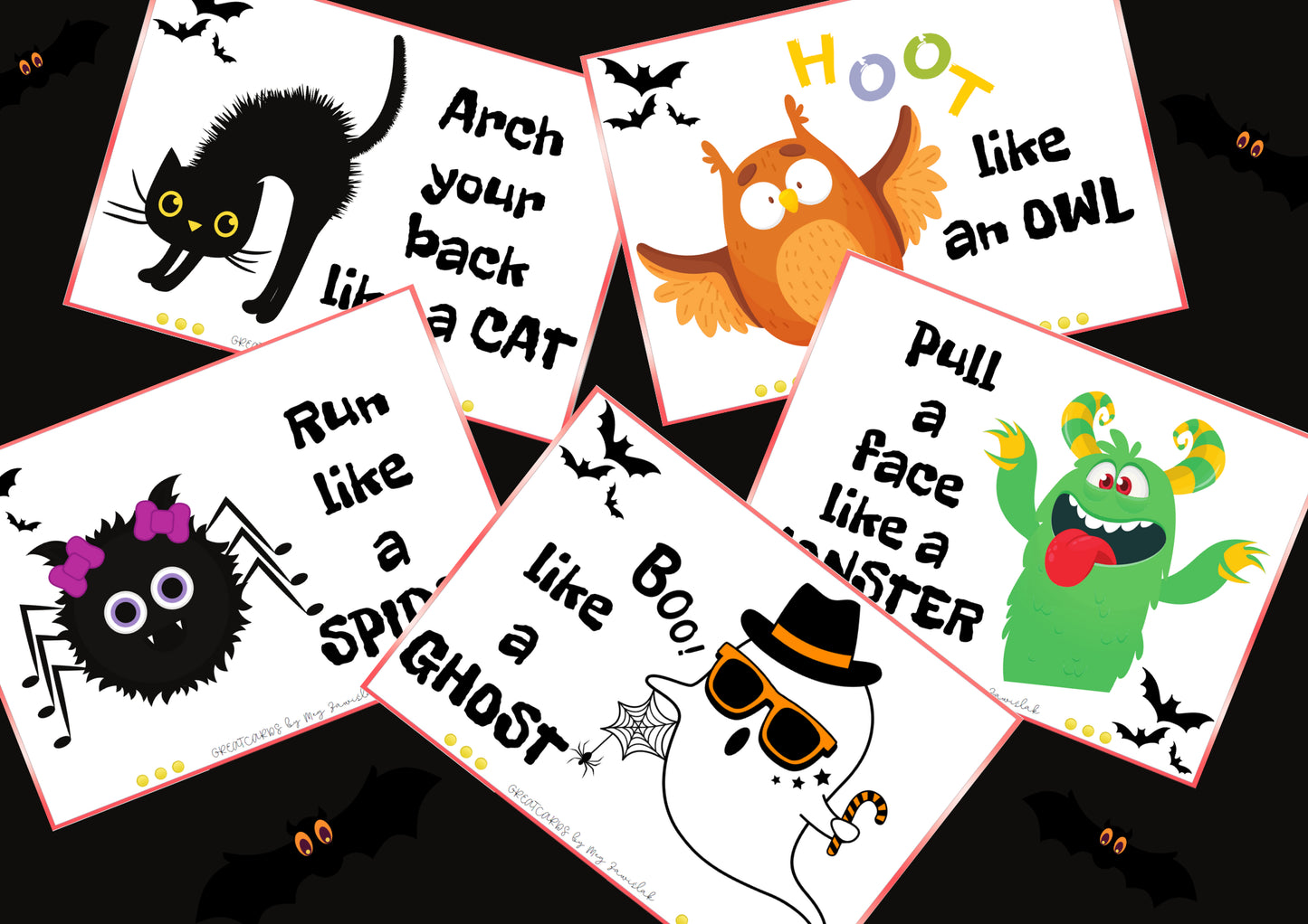 Greatcards - Halloween Action Cards